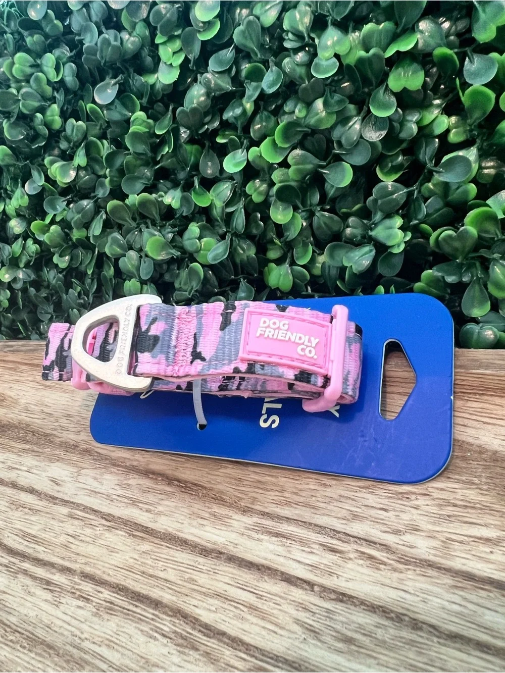 New Dog Friendly Co. Pink Camo Adjustable Dog Pet Collar | XXS-XS | Essentials